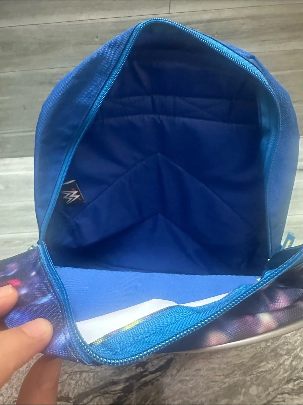 WWE John Cena Blue 'Never Give Up' Kids Backpack